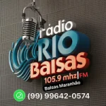 Logo da Radio Rio Balsas FM