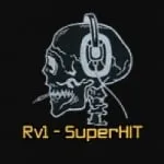 Logo da Radio RV1 Superhit