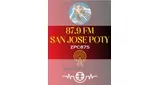 Logo da Radio San José Poty 87.9 FM. - ZPC875.