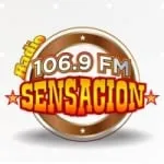 Logo da Radio Sensacion 106.9 FM
