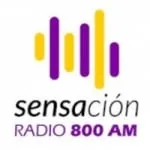 Logo da Radio Sensación 800 AM