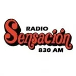 Logo da Radio Sensación 830 AM