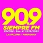Logo da Radio Siempre 90.9 FM