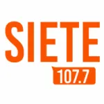 Logo da Radio Siete 107.7 FM