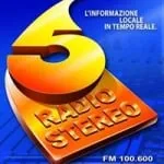 Logo da Radio Stereo 5 100.6 FM