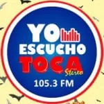 Logo da Radio Toca Stereo 105.3 FM