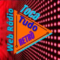 Logo da Radio Toca Tudo - Retrô
