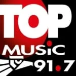 Logo da Radio Top Music 91.7 FM