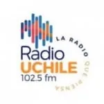 Logo da Radio UChile 102.5 FM
