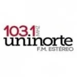Logo da Radio Uninorte 103.1 FM