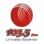 Logo da Radio Univalle Estéreo 105.3 FM