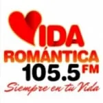 Logo da Radio Vida Romântica 105.5 FM