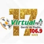 Logo da Radio Virtual 106.9 FM