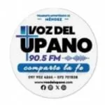 Logo da Radio Voz del Upano 90.5 FM