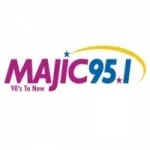 Logo da Radio WAJI Majic 95.1 FM