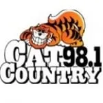 Logo da Radio WCTK Cat Country 98.1 FM