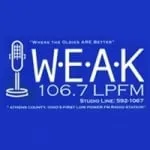 Logo da Radio WEAK-LP 106.7 FM