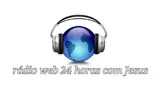 Logo da Radio Web  24 Horas Com Jesus