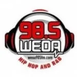 Logo da Radio WEOA 98.5 FM