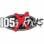 Logo da Radio WIXO The X 105.7 FM