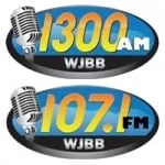Logo da Radio WJBB 1300 AM 107.1 FM