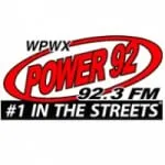 Logo da Radio WPWX Power 92 92.3 FM