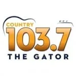Logo da Radio WRUF 103.7 FM The Gator