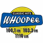 Logo da Radio WUPE Whoopee 100.1 FM
