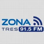 Logo da Radio Zona Tres 91.5 FM