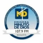 Logo da Red de Emisoras Minuto de Dios 107.9 FM