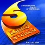 Logo da Stereo 5 100.6 FM