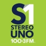 Logo da Stereo Uno 100.3 FM
