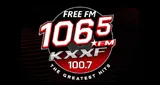 The Original Free FM 106.5 & 100.7 FM- KXXF