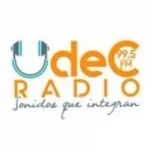 Logo da UDeC Radio 99.5 FM