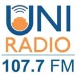Logo da UNI Radio 107.7 FM