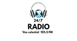 Logo da Voz celestial  105.5 FM