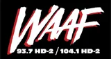 Logo da WAAF Boston's Rock Station