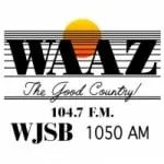 Logo da WAAZ FM 104.7 WJSB AM 1050