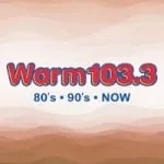 Logo da WARM 103.3 FM