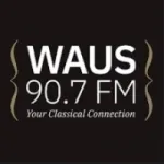 Logo da WAUS 90.7 FM