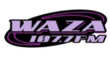 Logo da WAZA 107.7 FM