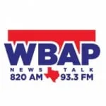 Logo da WBAP 820 AM 93.3 FM