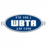 Logo da WBTA 1490 AM 100.1 FM