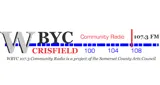 Logo da WBYC Community Radio 107.3 FM