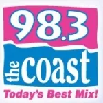 Logo da WCXT 98.3 FM The Coast