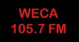 Logo da WECA 105.7 FM