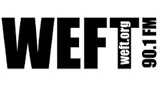 Logo da WEFT 90.1 FM
