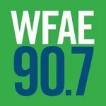 Logo da WFAE 90.7 FM