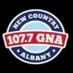 Logo da WGNA 107.7 FM