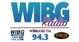 Logo da WIBG Wibbage FM 94.3